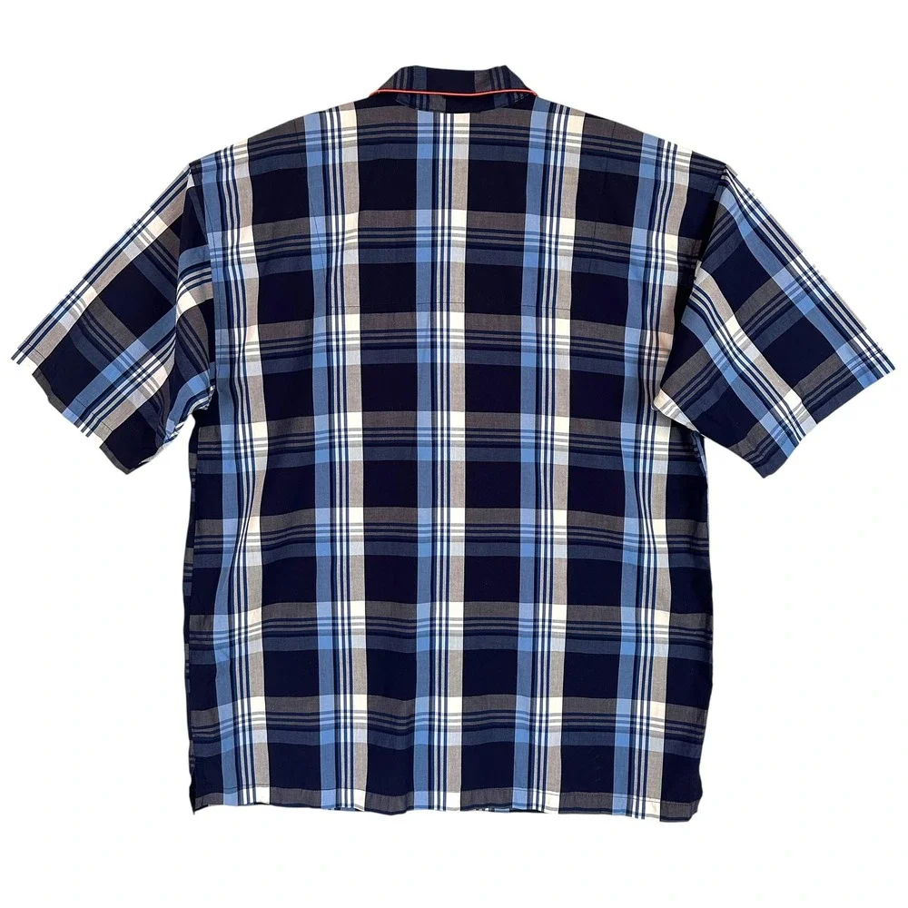 Polo Ralph Lauren Mens Pajama Shirt XL Plaid‎ Cotton Sleepwear Deadstock NWT
